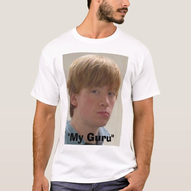 468651167_l "min Guru ", T Shirt (Framsida)