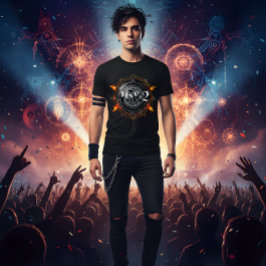 46 & 2 | TOOL-Inspired Steampunk Compass Tee
