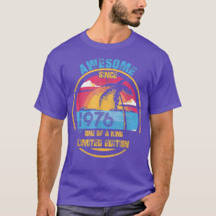 46 år gammal Vintage Fantastisk sedan 1976 46:e fö T Shirt