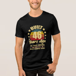 46 år sedan Alla delar original 46-årsdag T Shirt