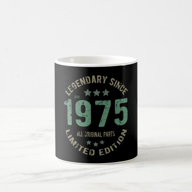 46 års ålderspension från dagen 46:e födelsedagen kaffemugg (Center)