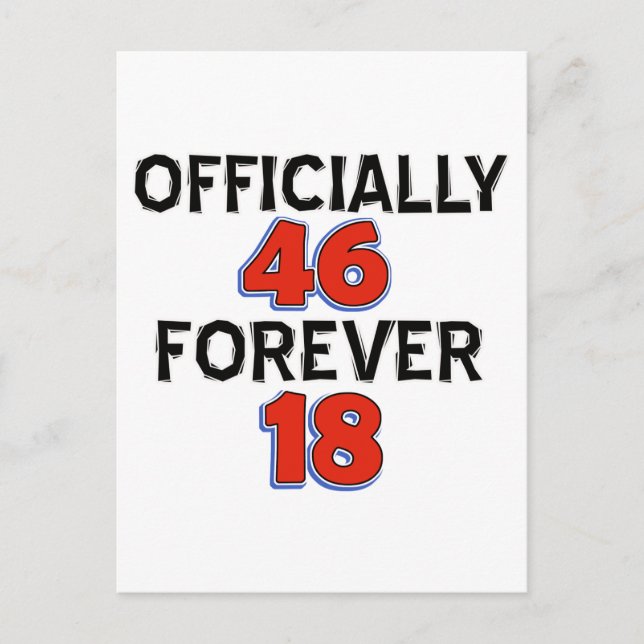 46-årsjubileum vykort (Framsida)