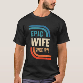 46:e Bröllop-årsdagen för hennes - Epic-frun sedan T Shirt