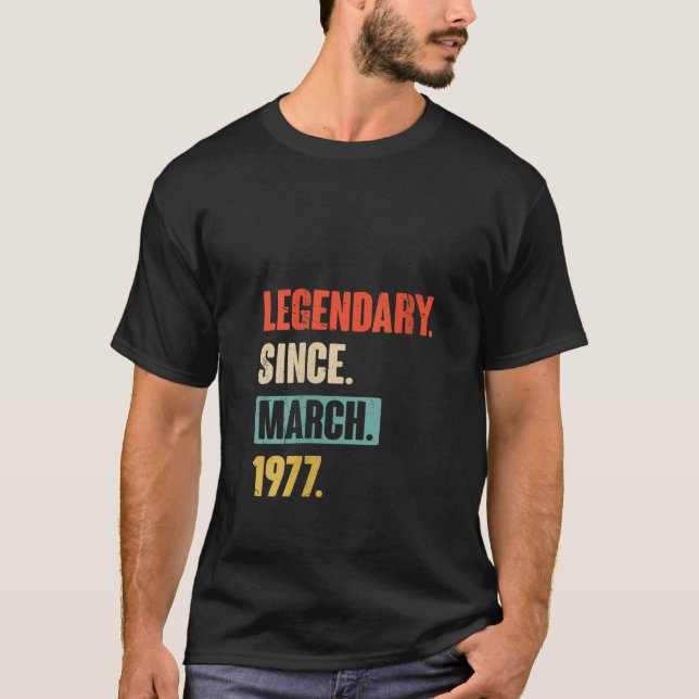 46:e Dekorationen 46 år gammal T Shirt (Framsida)
