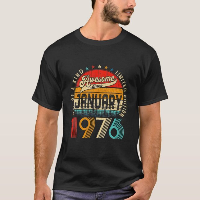 46:e Dekorationen dagen januari 1976 Manar Kvinnor T Shirt (Framsida)