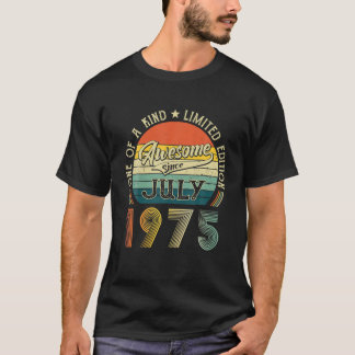 46:e Dekorationen på födelsedagen juli 1975 Manar T Shirt