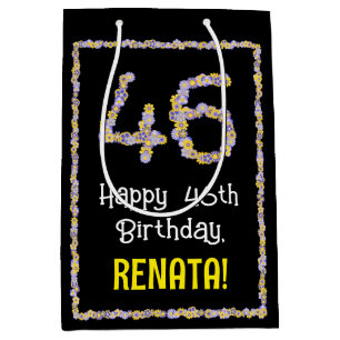 46:e födelsedagen: Blommigt Flowers Number, eget n