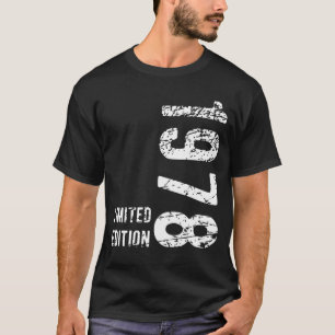 46:e födelsedagsgiftet 1978 Begränsad utgåva 46 år T Shirt