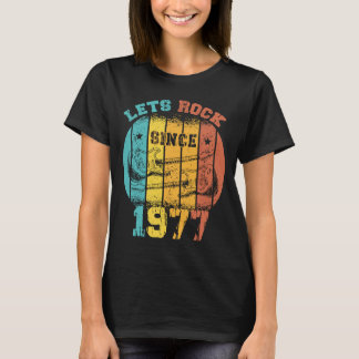 46:e Vintagen 1977 Retro 46-åriga Guit T Shirt