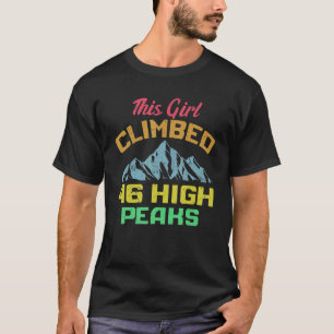 46 Höga toppar i Adirondack Camping Hiking T Shirt