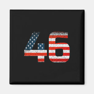 46 Joe Biden 46:e presidenten 2020 Amerikanska Fla Magnet
