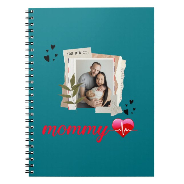 46.mamma, mors dag,mamma,mamma,mamma, hemgåvor anteckningsbok (Framsidan)