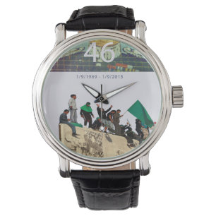 46th (den Gaddafi klockan) Armbandsur