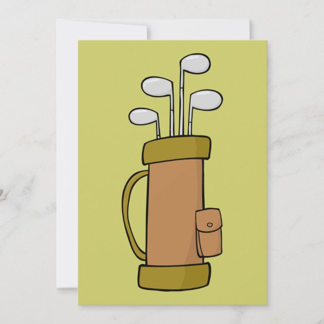 4702 GOLF BAG SPORTS NATURE FÄRG (Framsida)