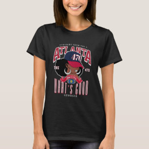 470 ATL-områdeskod Onapologetiskt smält T Shirt