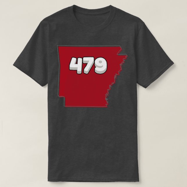 479 ARKANSAS AREALKODER WPS T SHIRT (Design framsida)