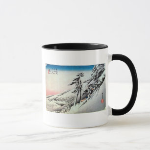47. 亀山宿 広重 Kameyama-juku, Hiroshige, Ukiyo-e Mugg