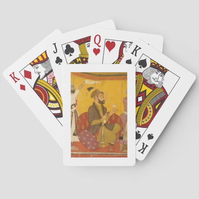 47.110/359 Gosain Narayan takesgift i presna Spelkort (Baksidan)