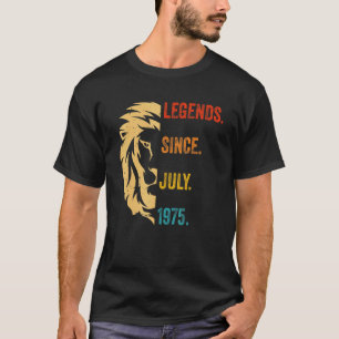 47 år gammal förklaring sedan juli 1975 47 år t shirt