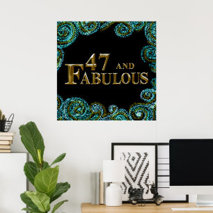 47-årsdag poster