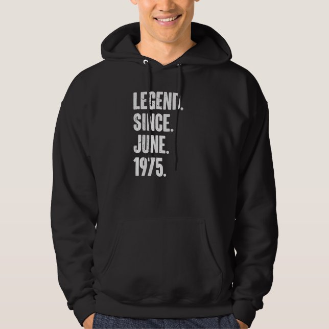 47-årsjubileum sedan juni 1975 hoodie (Framsida)