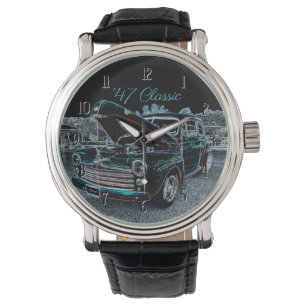 "47 Classic Automobile Wrist Watch Armbandsur
