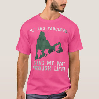 47:e födelsedagen 47 år gamla Mounta T Shirt