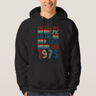 47:e födelsedagen Fantastisk Epic Legend sedan jul Hoodie