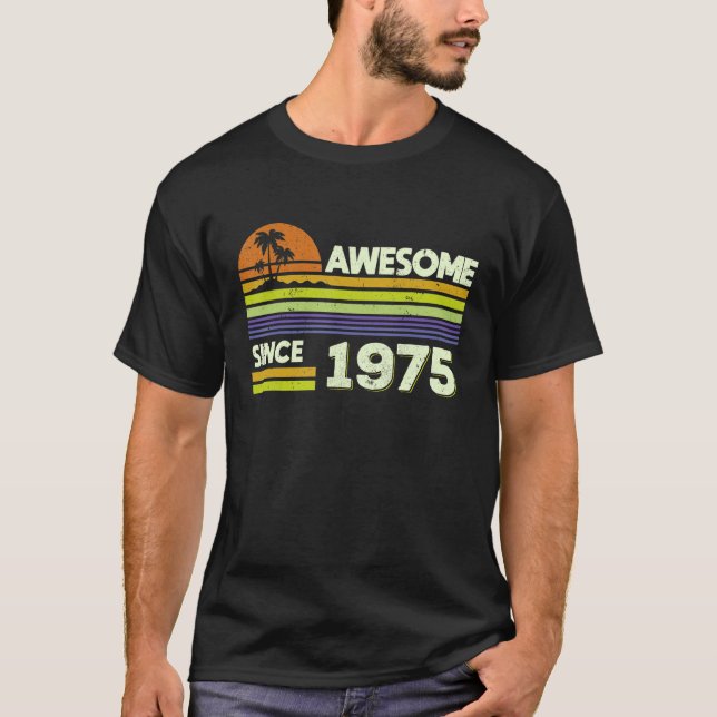 47:e födelsedagen Manar Kvinnor Fantastisk sedan 1 T Shirt (Framsida)