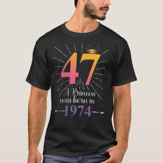 47:e födelsedagsgåva 47 år t shirt