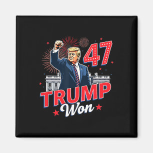 47:e president Donald Trump Invigningsdag 5 Magnet