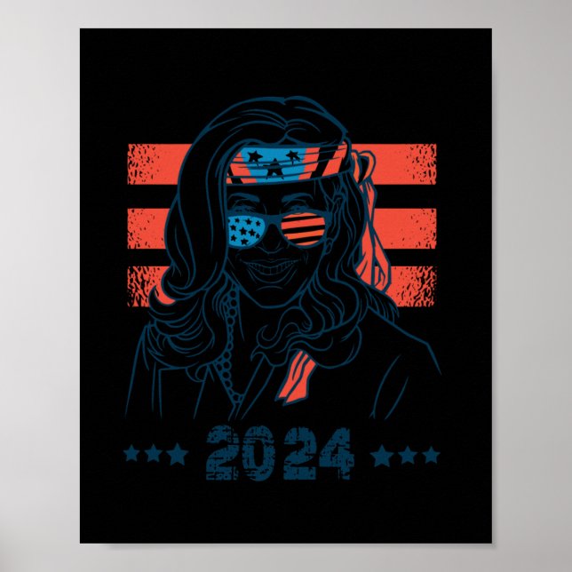 47:e president Kamala Harris 2024 Poster (Framsidan)
