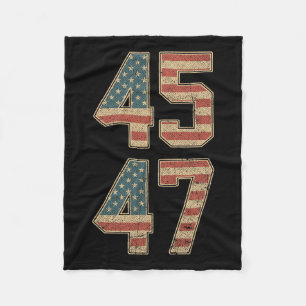 47:e presidenten 45 47 fleecefilt