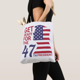47:e presidenten, American Trump Flagga Tygkasse