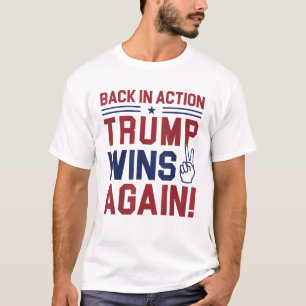 47:e presidenten Donald Trump JD Vance We Won T Shirt