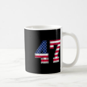 47 Födelsedags Tröja Usa Flagga Sport Team Jersey Kaffemugg