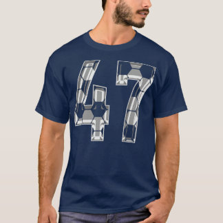 47 Jersey 47 Mamma Player Fläkt T Shirt