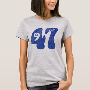 47 Kamala Harris Val 2024 Komma La President T Shirt