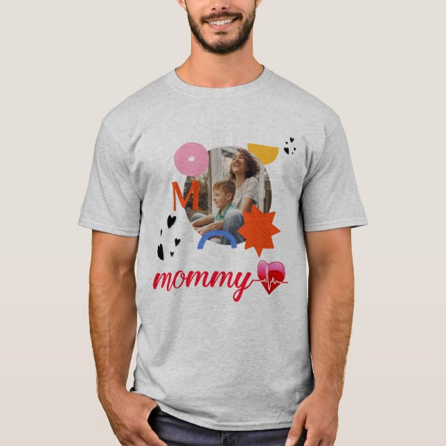47.mamma,mors dag,mamma,mamma,mamma, hemgåvor t shirt (Framsida)