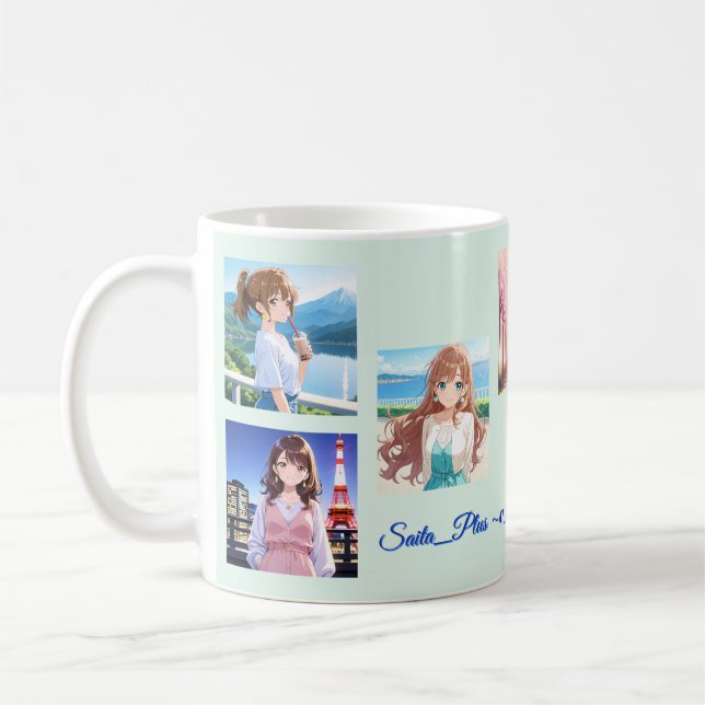 47_Plus – Anime Character Series Kaffemugg (Vänster)