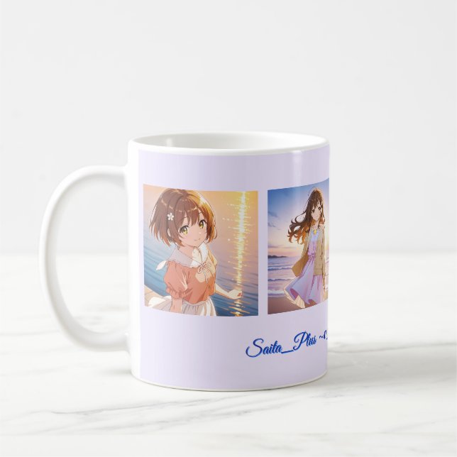 47_Plus – Anime Character Series Kaffemugg (Vänster)