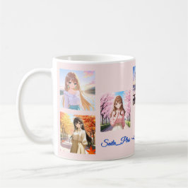 47_Plus – Anime Character Series Kaffemugg