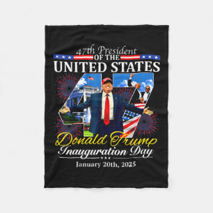 47 President Donald Trump Inauguration Day 2025 Me Fleecefilt
