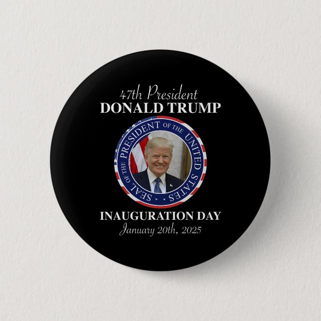 47 President Donald Trump Inauguration Day 2025 Me Knapp (Framsida)