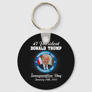 47 President Donald Trump Inauguration Day 2025 Me Nyckelring