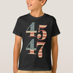 47 Trump 2024-Flagga supporttrump 45 47 Wom T Shirt