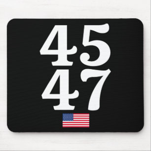 47 Trump 2024 Förenta staternas Flagga Musmatta