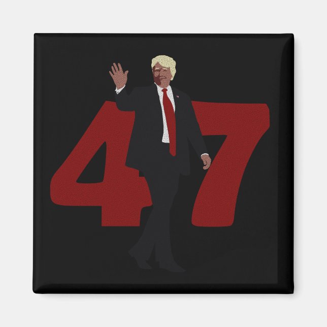 47 TRUMP 2024 MAGNET (Framsidan)