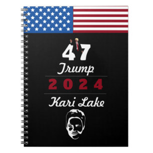 47 Trump Kari Sjö 2024 Anteckningsbok