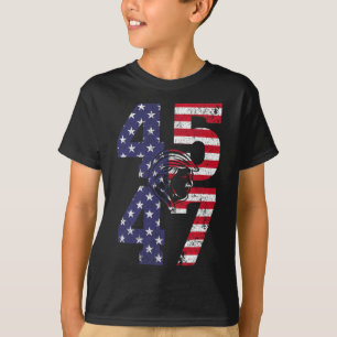 47 Vi 2024 står i Förenta staternas Flagga 1 T Shirt